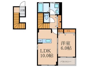 ボスカート　C.Ⅱの物件間取画像